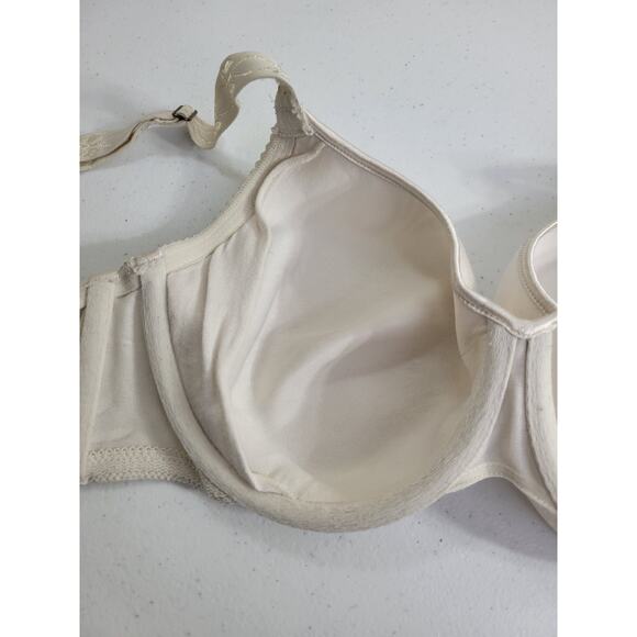 Fayreform Profile Perfect Beige Full Coverage Underwire T-Shirt Bra Size 34DD - Picture 8 of 11